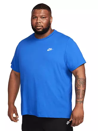 NIKE | T-shirt da uomo Nike Sportswear Club | blau